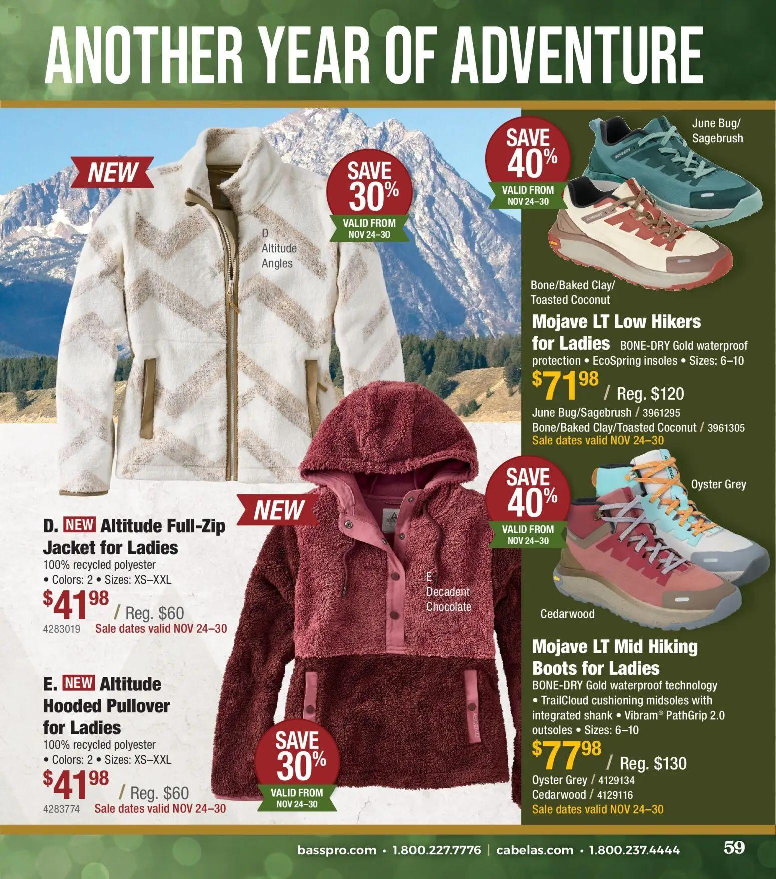 cabelas - Cabela's Christmas Gift Guide 25 - from Saturday 11/01 2025 - page: 59