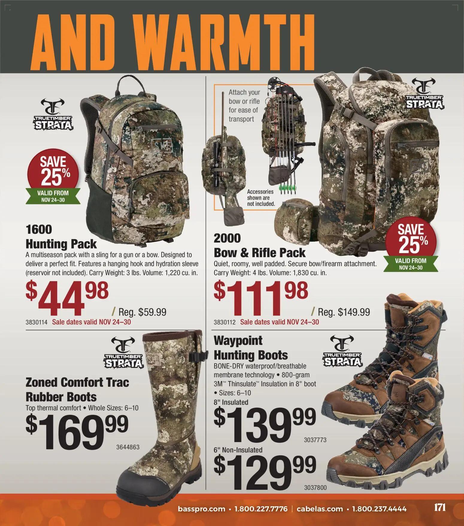 cabelas - Cabela's Christmas Gift Guide 25 - from Saturday 11/01 2025 - page: 171
