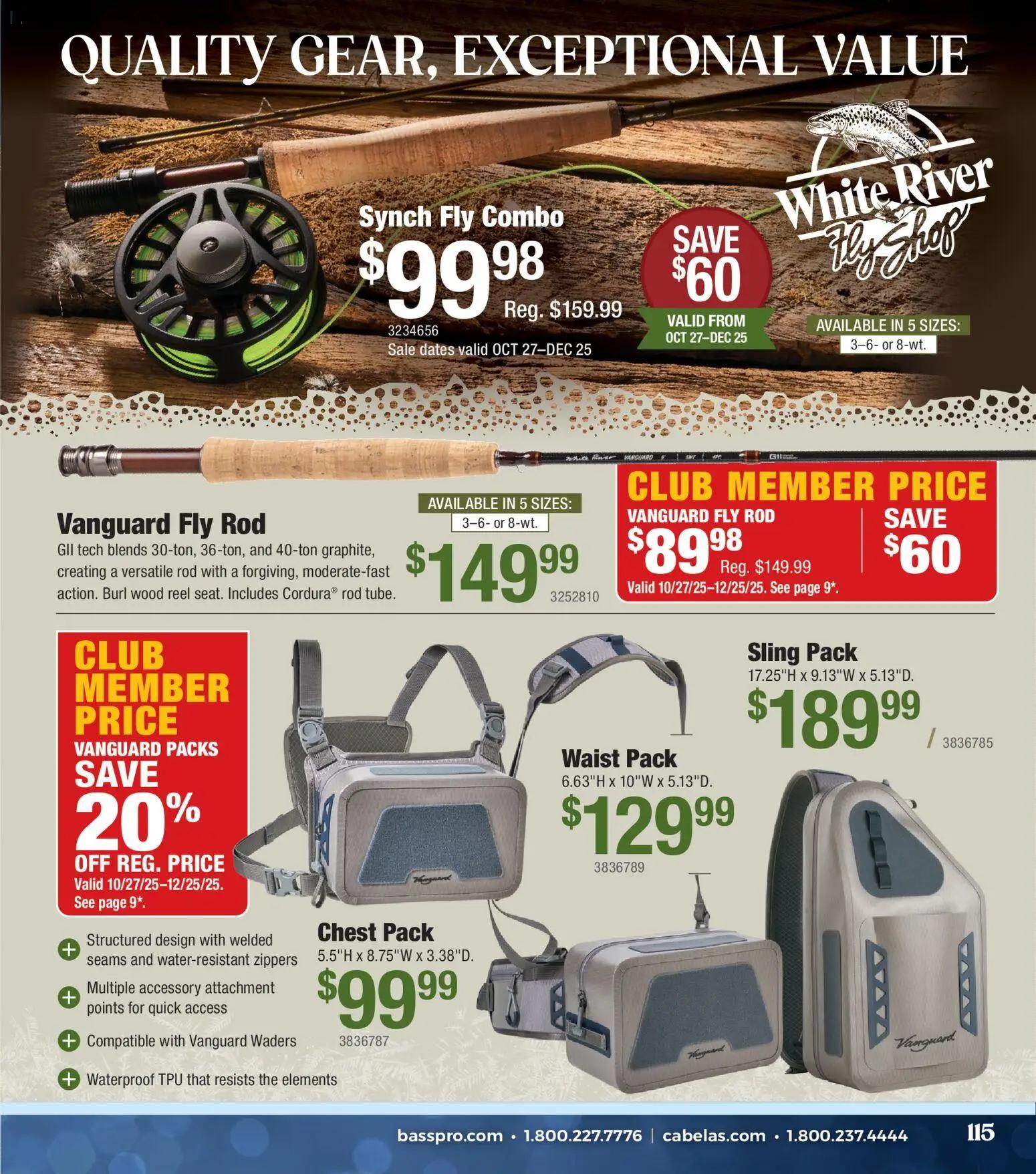 cabelas - Cabela's Christmas Gift Guide 25 - from Saturday 11/01 2025 - page: 115