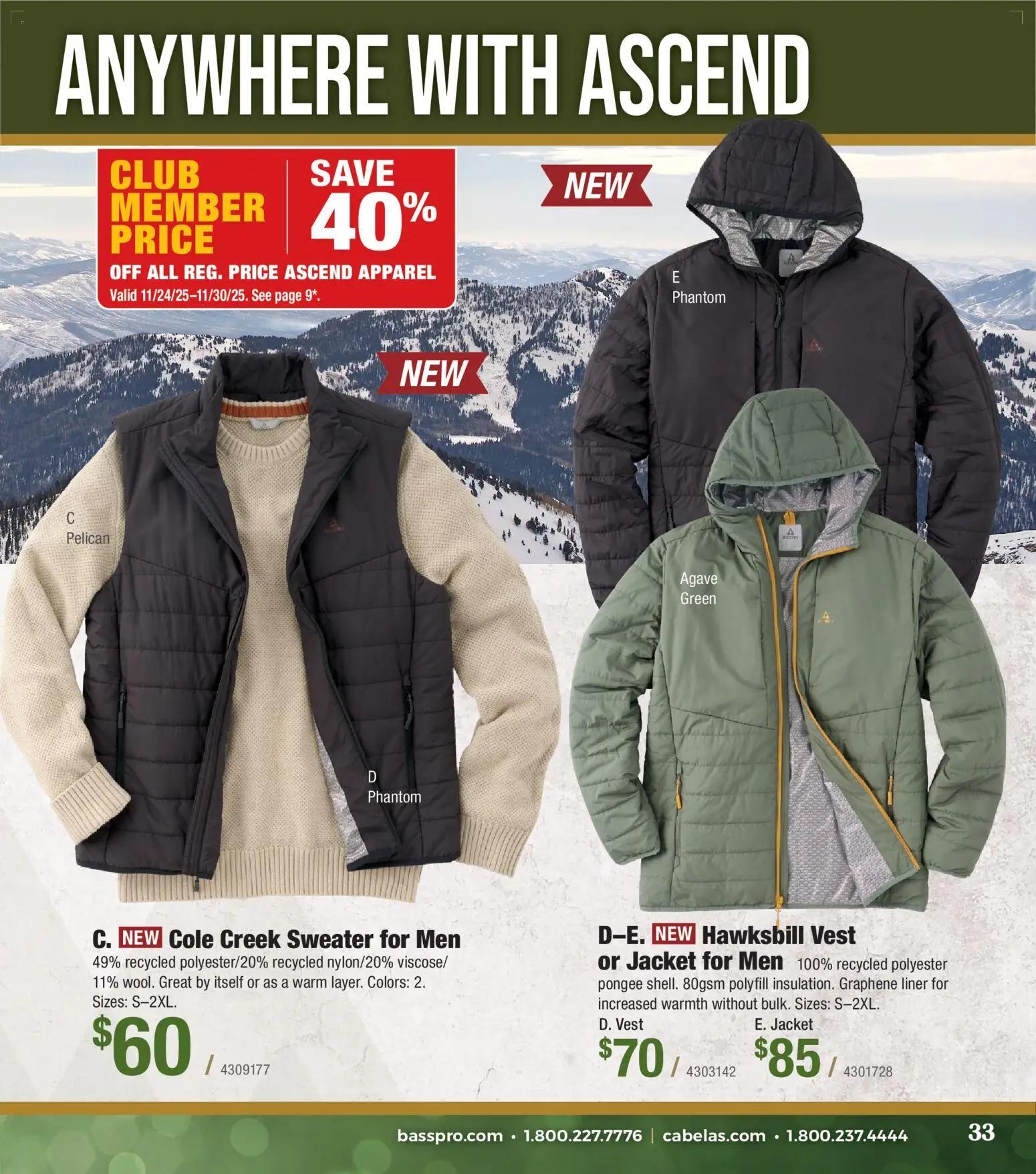 cabelas - Cabela's Christmas Gift Guide 25 - from Saturday 11/01 2025 - page: 33