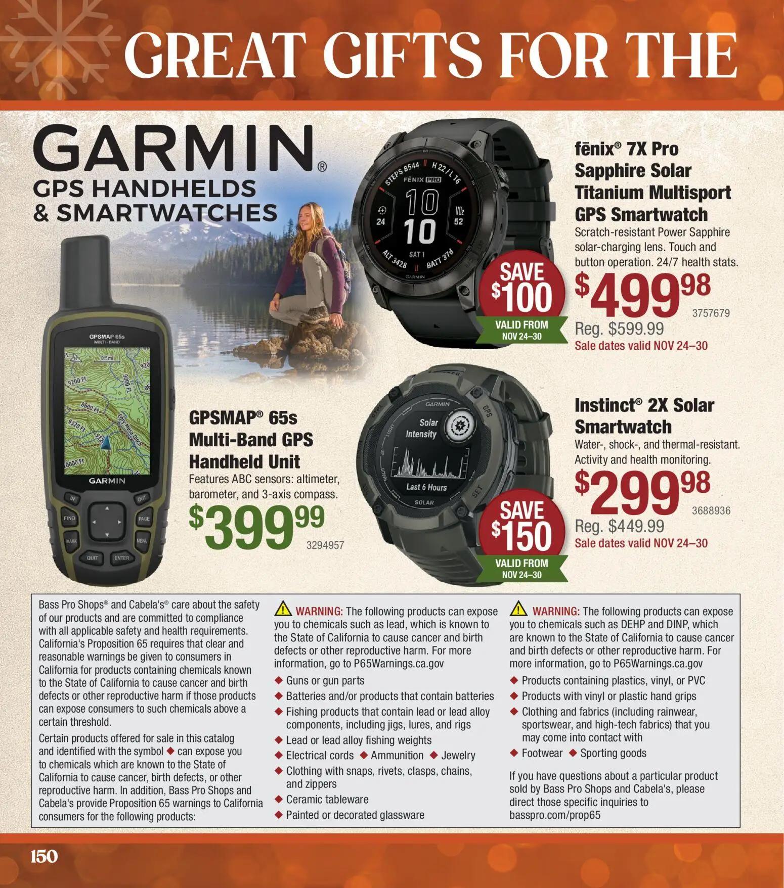 cabelas - Cabela's Christmas Gift Guide 25 - from Saturday 11/01 2025 - page: 150
