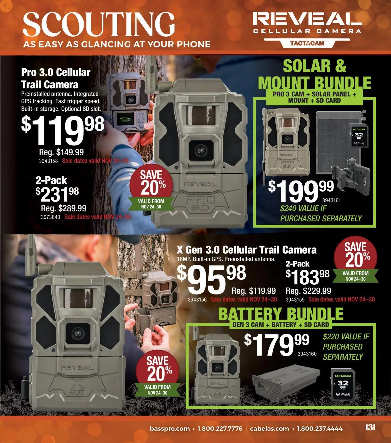 cabelas - Cabela's Christmas Gift Guide 25 - from Saturday 11/01 2025 - page: 131