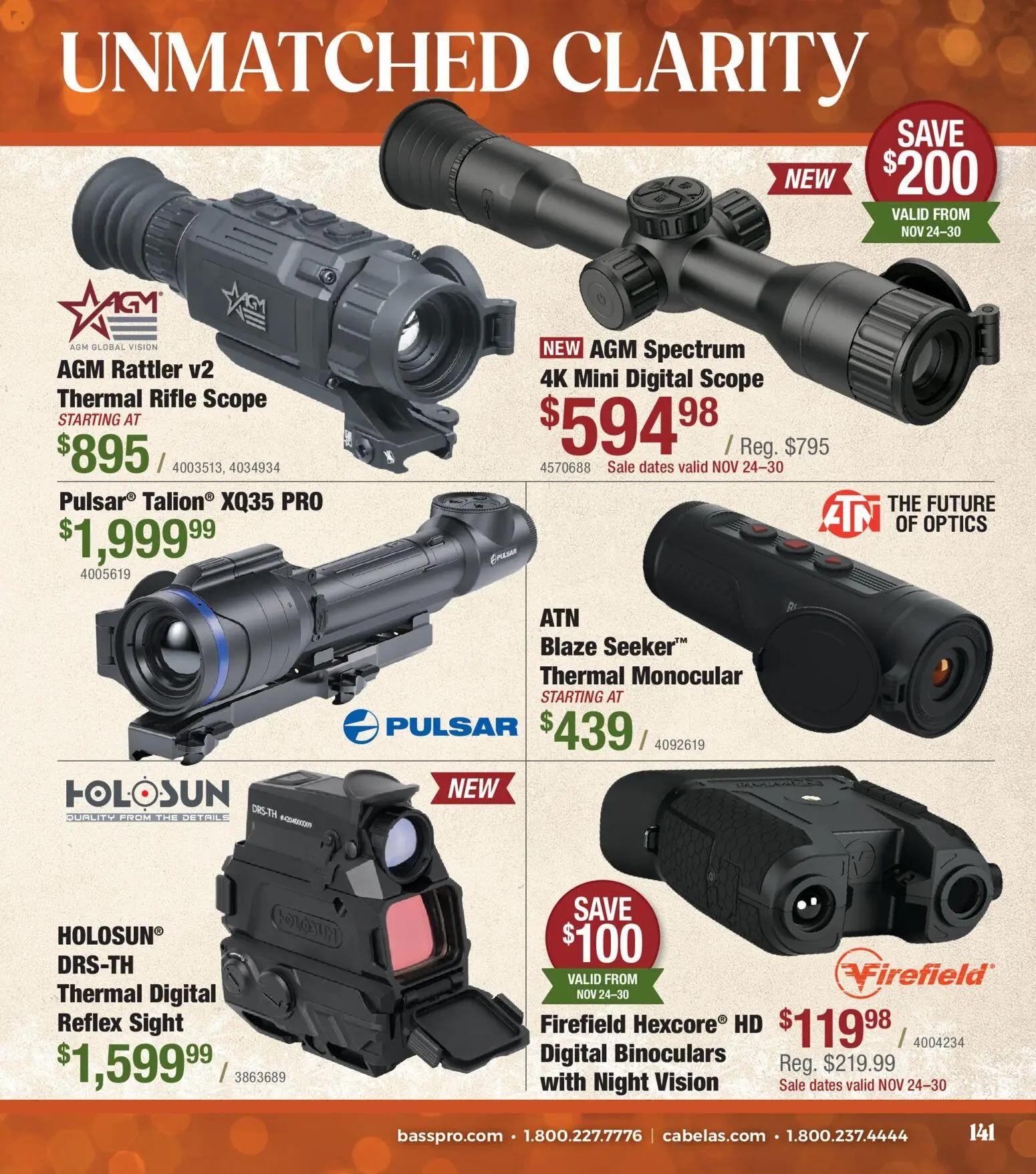 cabelas - Cabela's Christmas Gift Guide 25 - from Saturday 11/01 2025 - page: 141