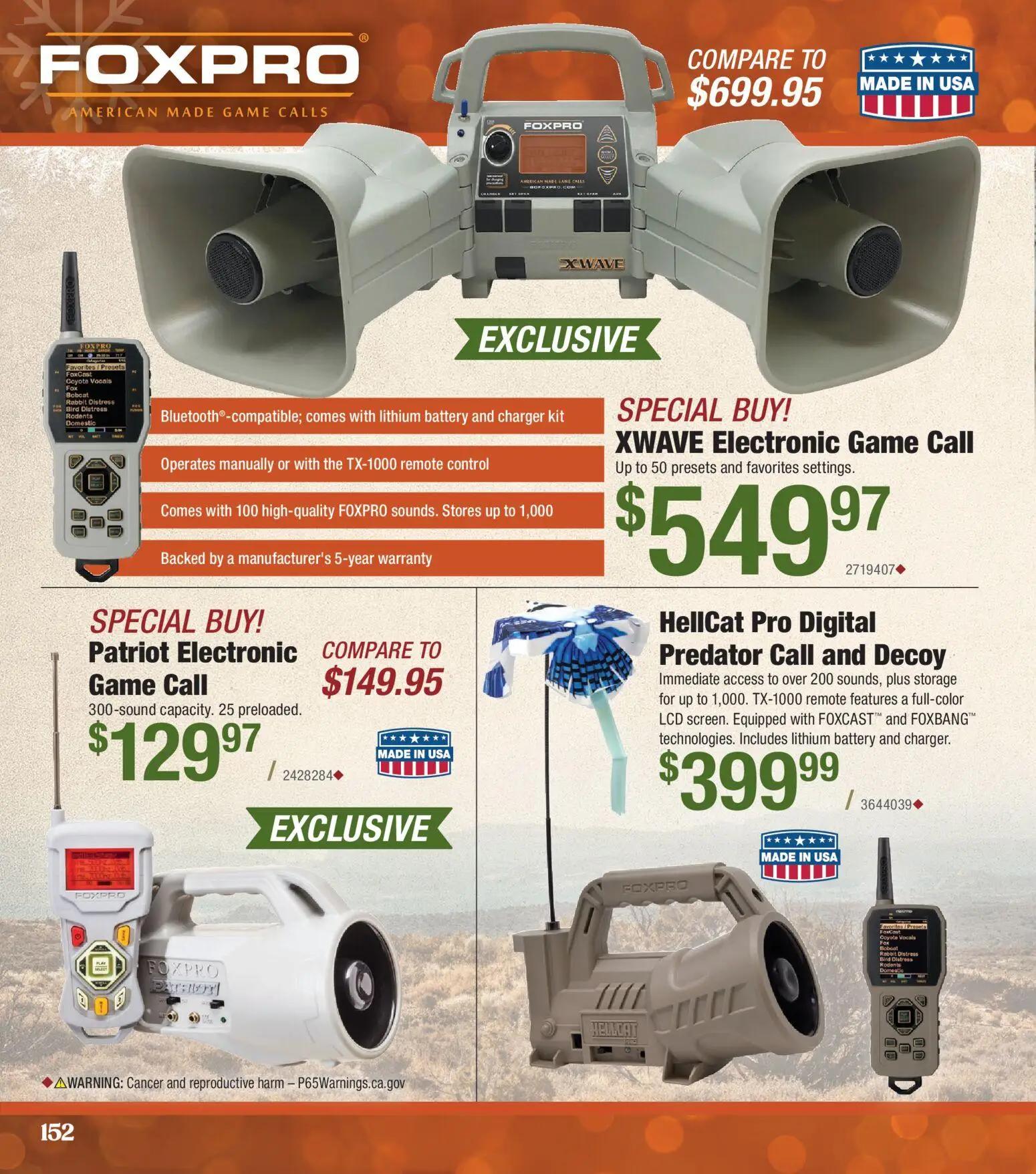 cabelas - Cabela's Christmas Gift Guide 25 - from Saturday 11/01 2025 - page: 152