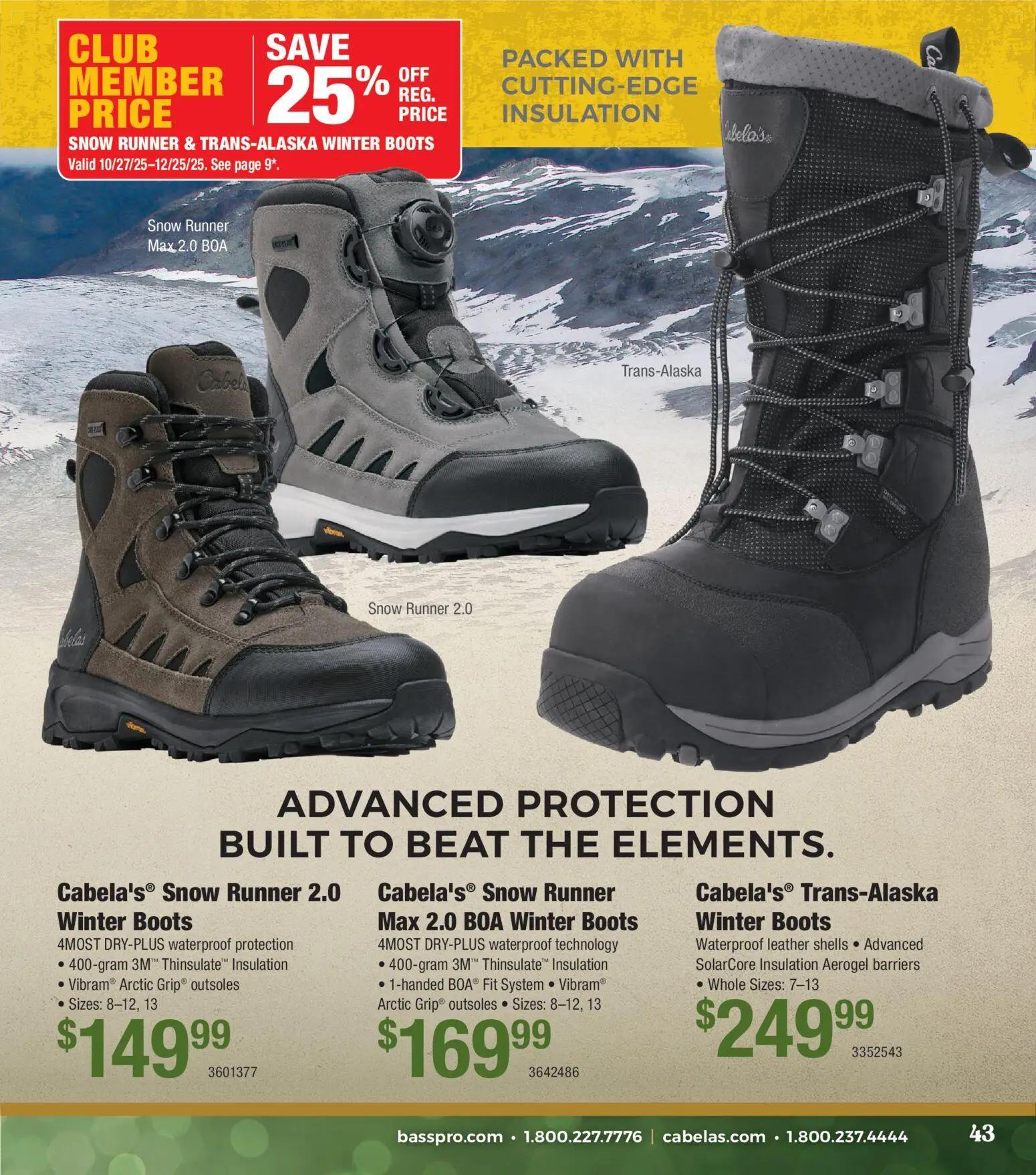 cabelas - Cabela's Christmas Gift Guide 25 - from Saturday 11/01 2025 - page: 43