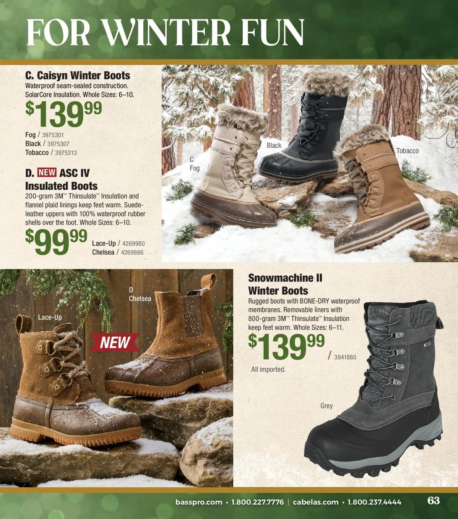 cabelas - Cabela's Christmas Gift Guide 25 - from Saturday 11/01 2025 - page: 63