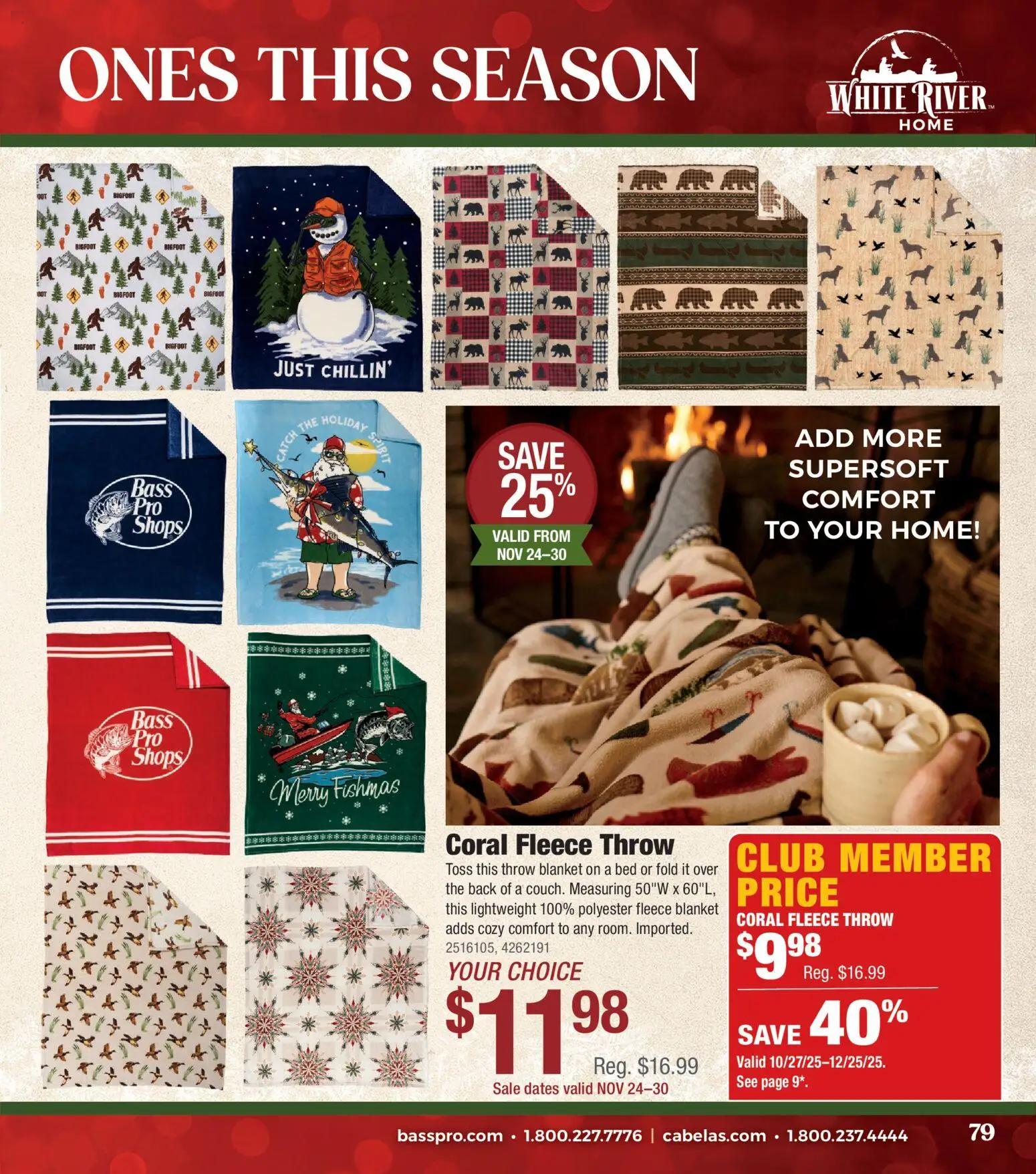 cabelas - Cabela's Christmas Gift Guide 25 - from Saturday 11/01 2025 - page: 79
