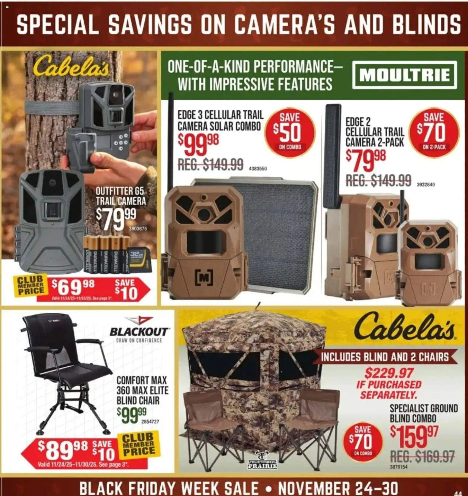 cabelas - Weekly ads Cabela's BLACK FRIDAY from 11/24/2025 - page: 43