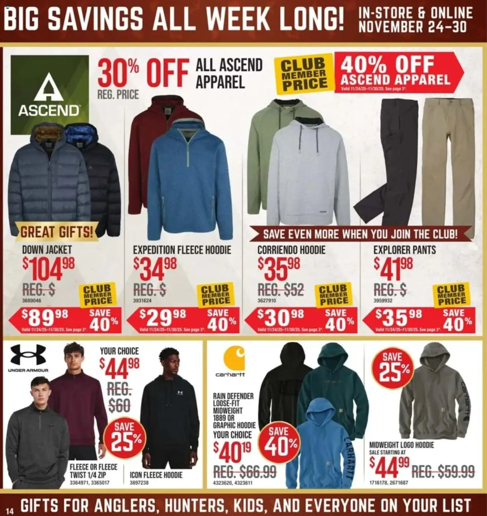 cabelas - Weekly ads Cabela's BLACK FRIDAY from 11/24/2025 - page: 14