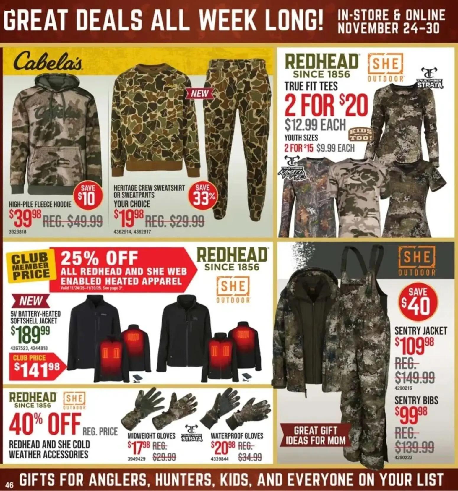 cabelas - Weekly ads Cabela's BLACK FRIDAY from 11/24/2025 - page: 46