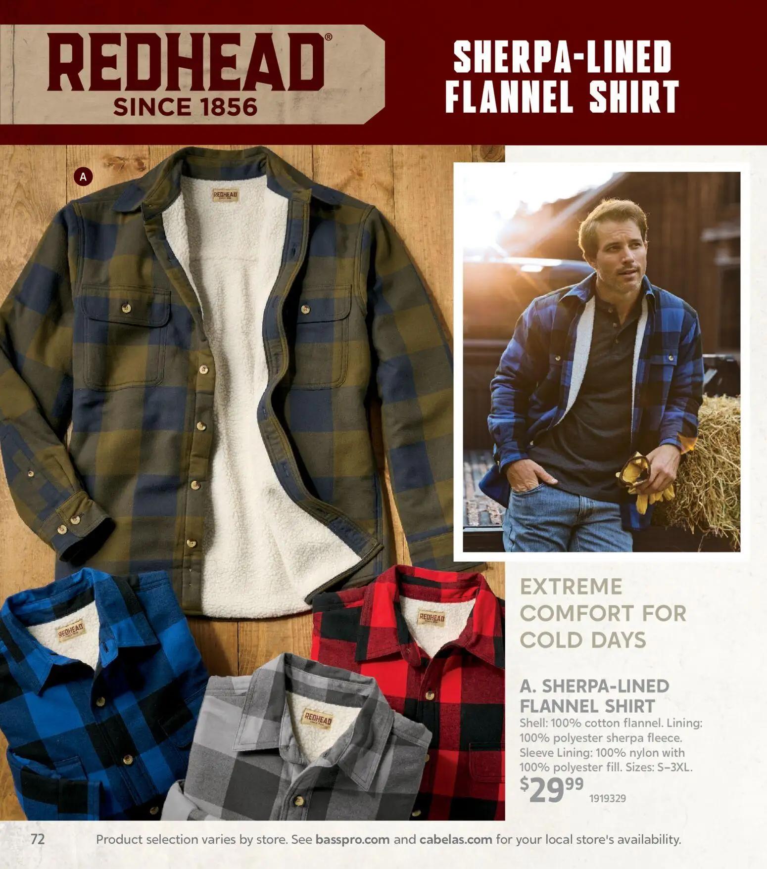 cabelas - Cabela's Winter Clothing 25 - from Thursday 11/20 2025 - page: 72