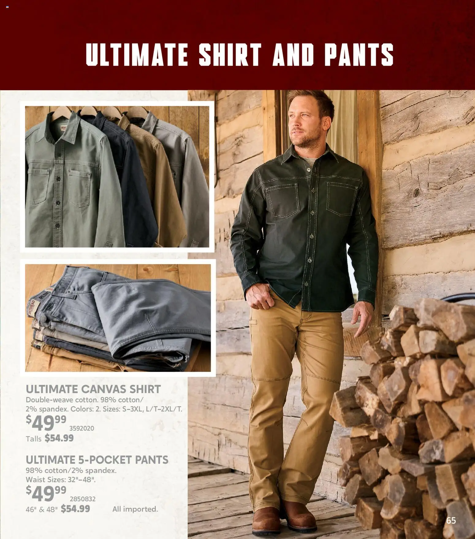 cabelas - Cabela's Winter Clothing 25 - from Thursday 11/20 2025 - page: 65