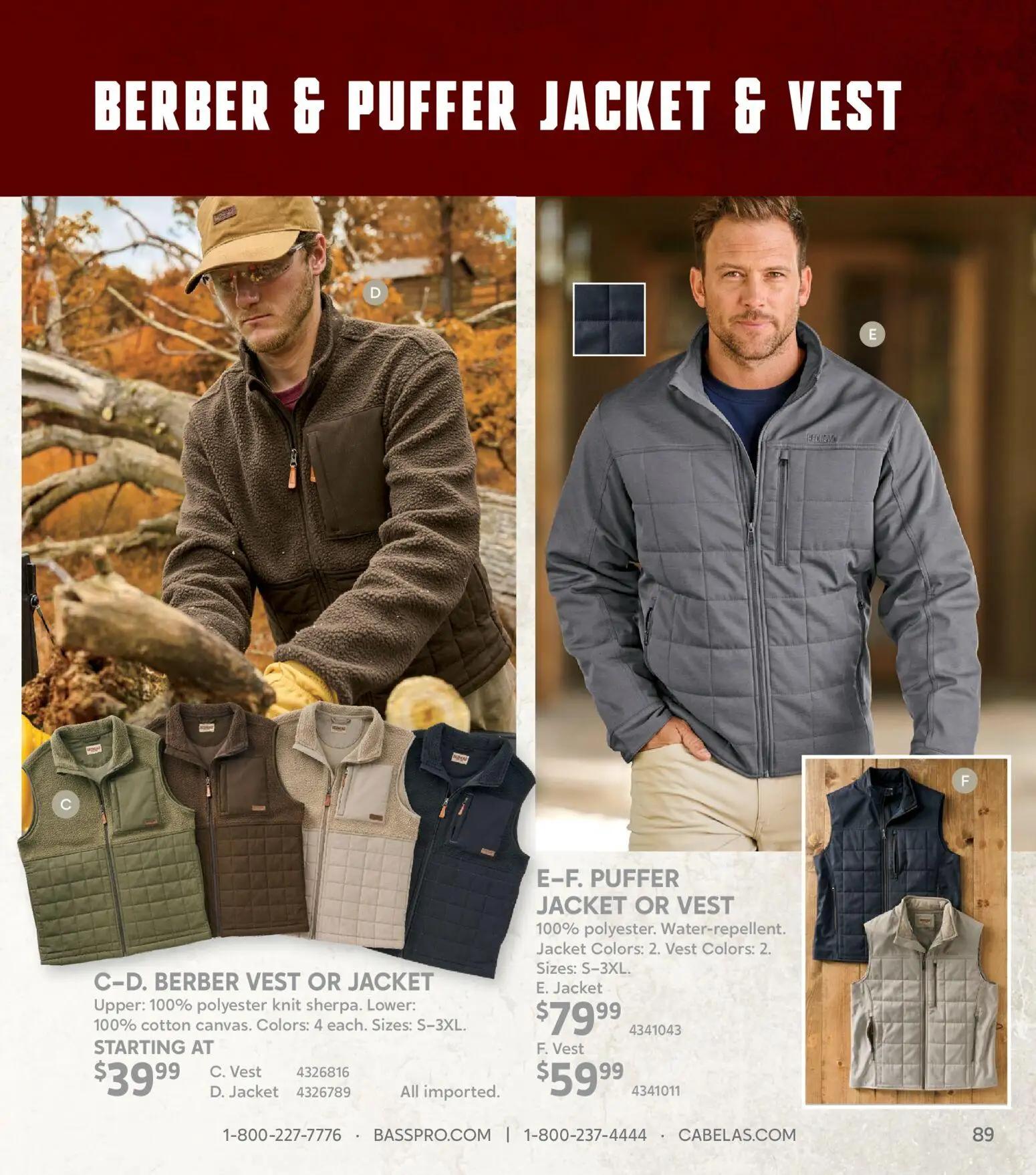 cabelas - Cabela's Winter Clothing 25 - from Thursday 11/20 2025 - page: 89