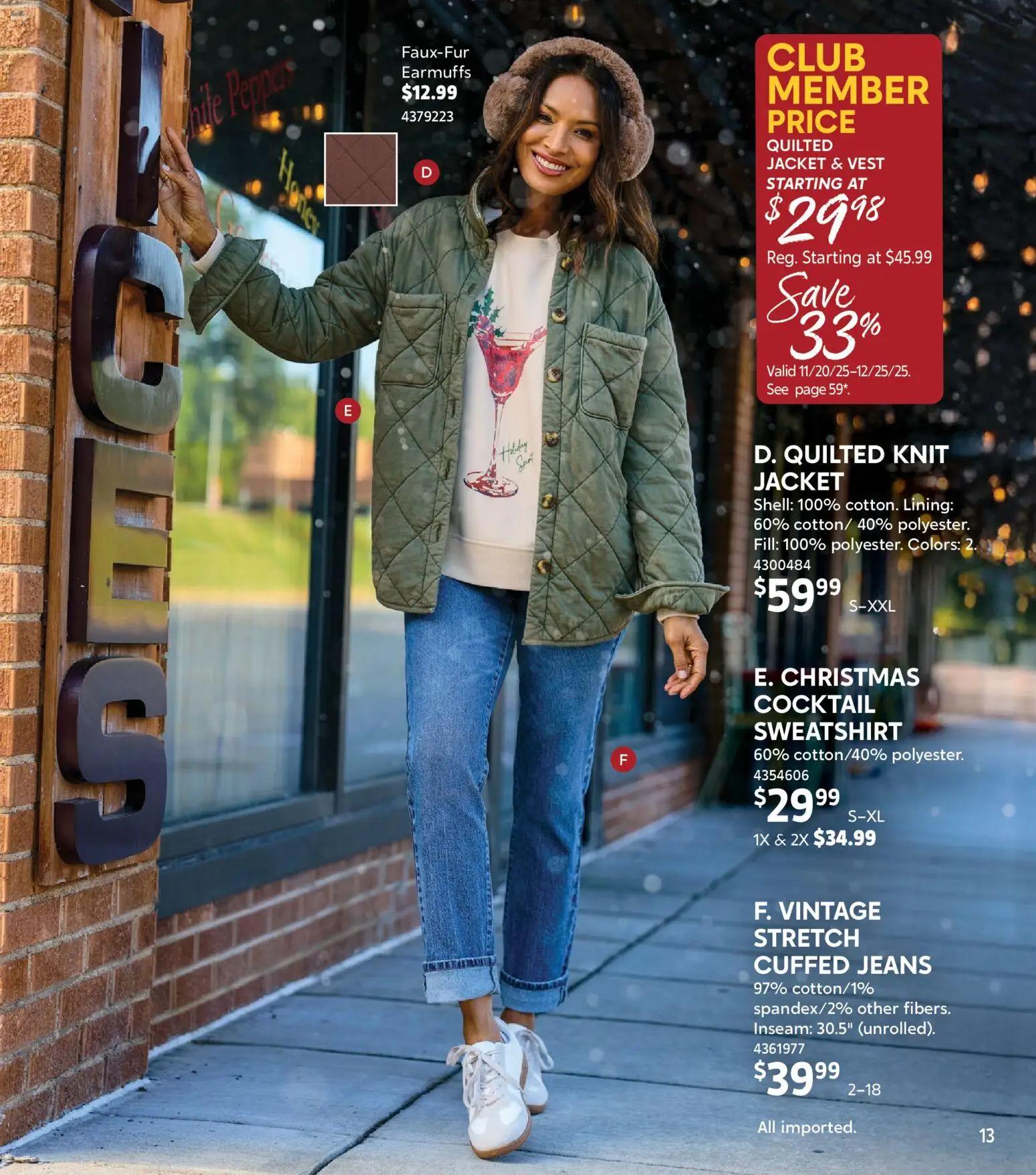 cabelas - Cabela's Winter Clothing 25 - from Thursday 11/20 2025 - page: 13