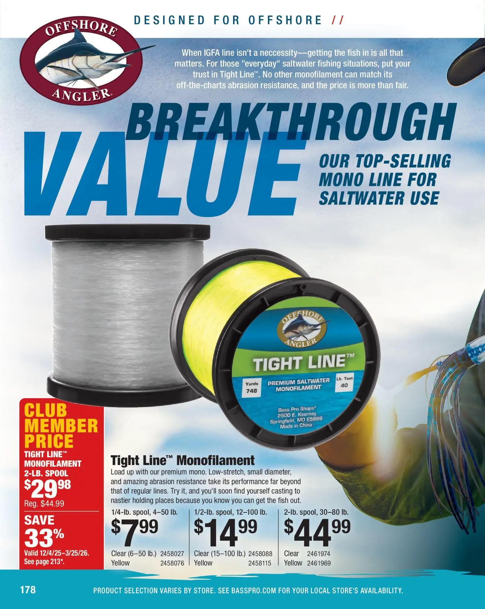cabelas - Cabela's Saltwater Specialist 26 - from Monday 12/15 2025 - page: 178