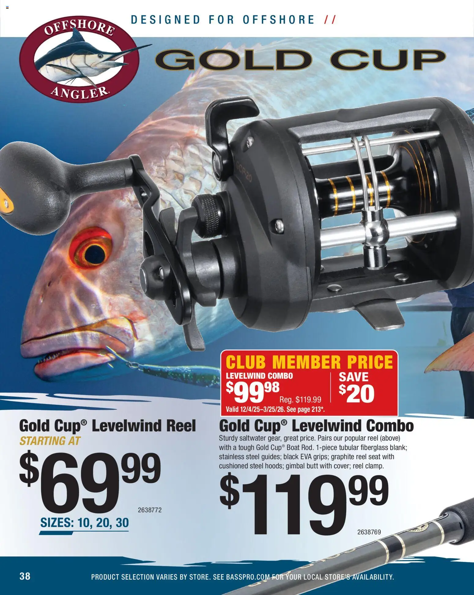 cabelas - Cabela's Saltwater Specialist 26 - from Monday 12/15 2025 - page: 38