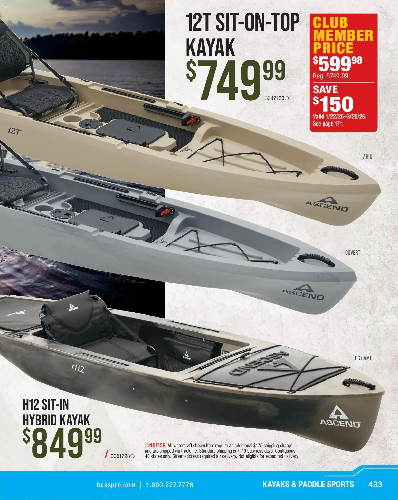 cabelas - Cabela's Spring Fishing Master 26 - from Thursday 01/22 2026 - page: 433