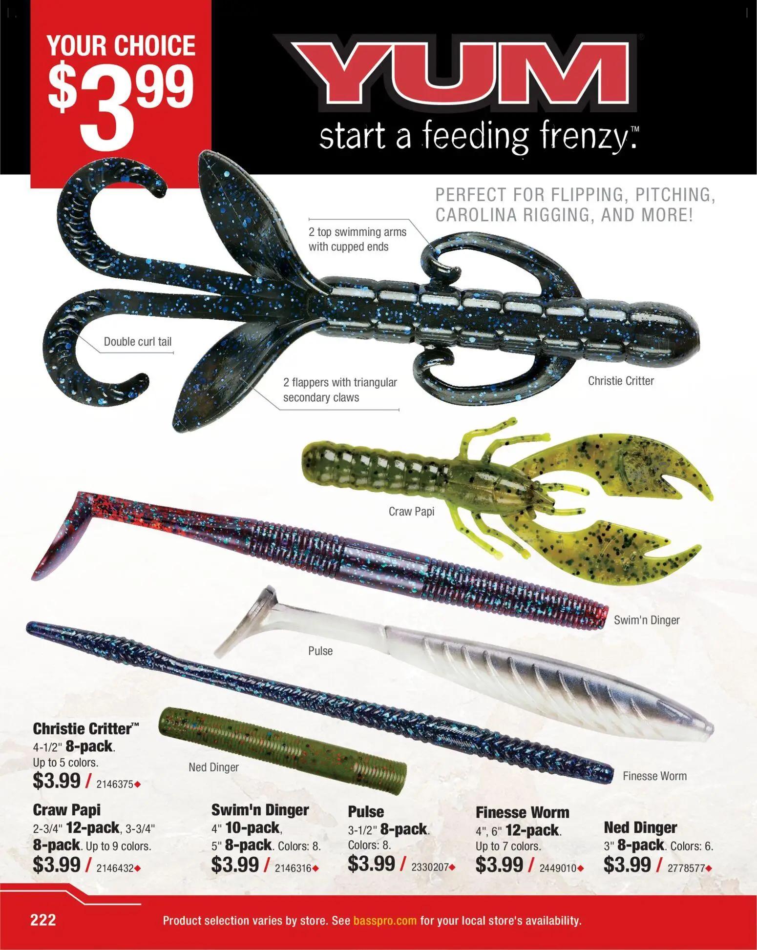 cabelas - Cabela's Spring Fishing Master 26 - from Thursday 01/22 2026 - page: 222
