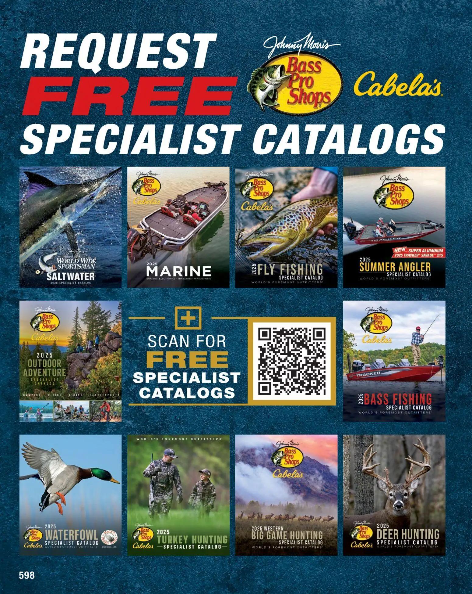 cabelas - Cabela's Spring Fishing Master 26 - from Thursday 01/22 2026 - page: 598