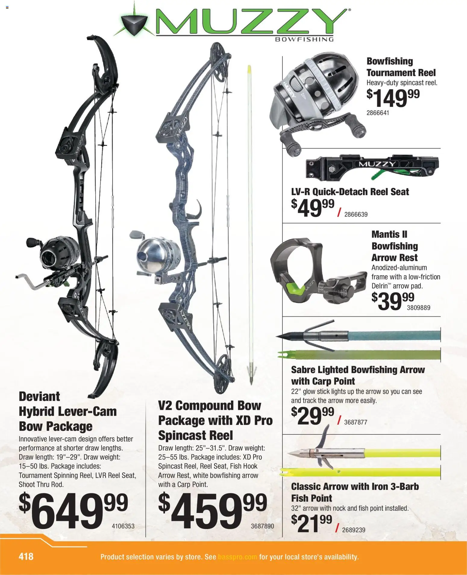 cabelas - Cabela's Spring Fishing Master 26 - from Thursday 01/22 2026 - page: 418