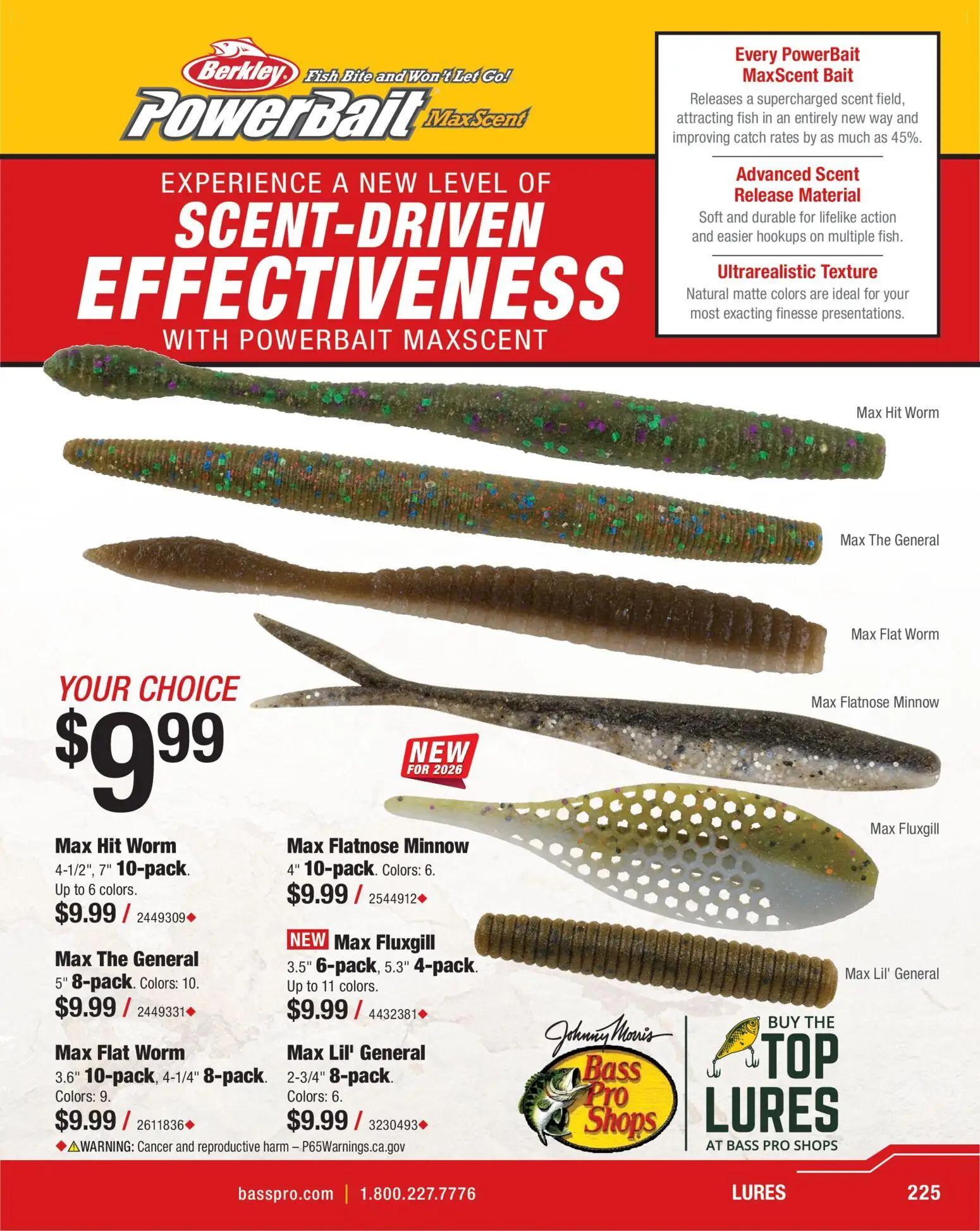 cabelas - Cabela's Spring Fishing Master 26 - from Thursday 01/22 2026 - page: 225