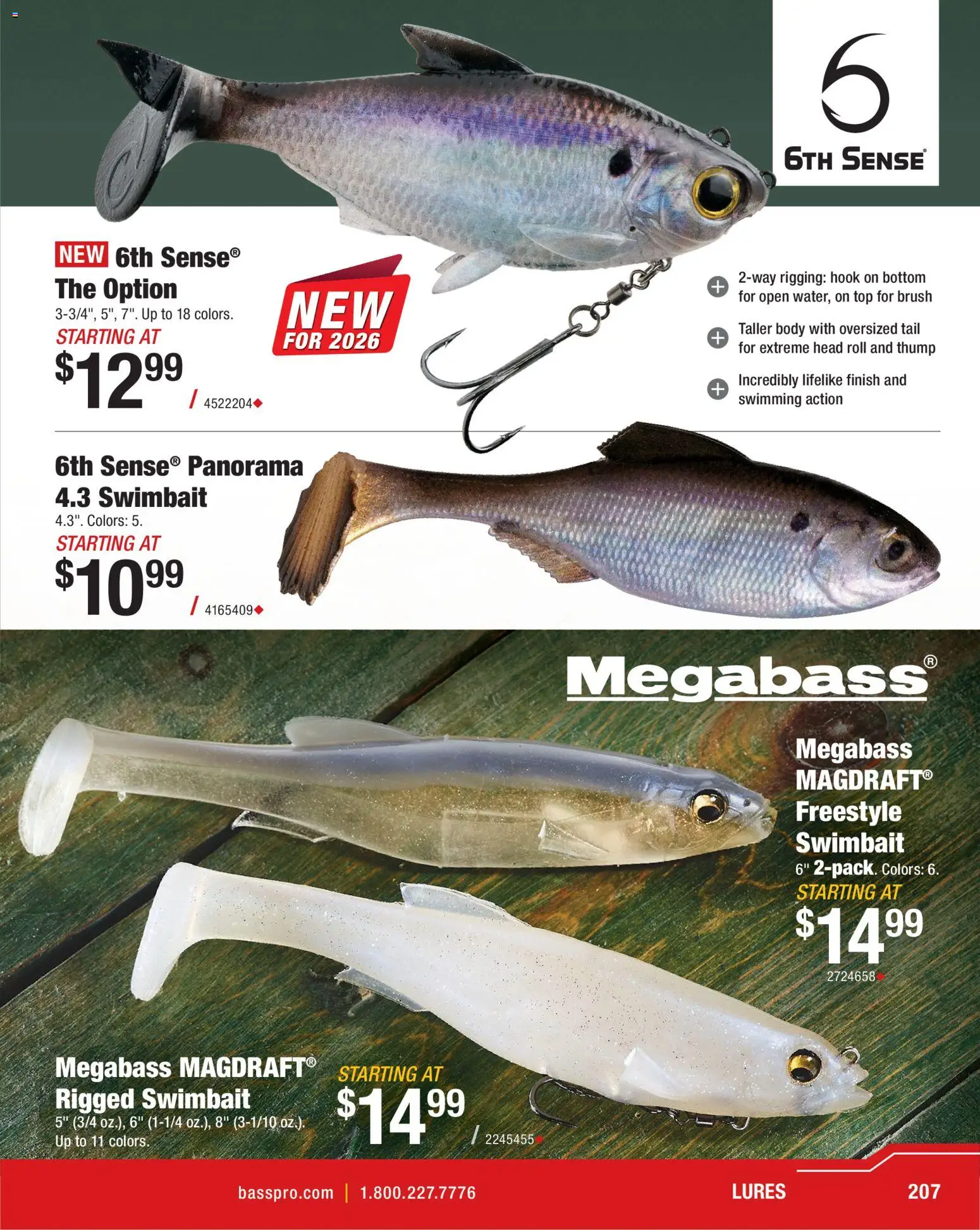 cabelas - Cabela's Spring Fishing Master 26 - from Thursday 01/22 2026 - page: 207