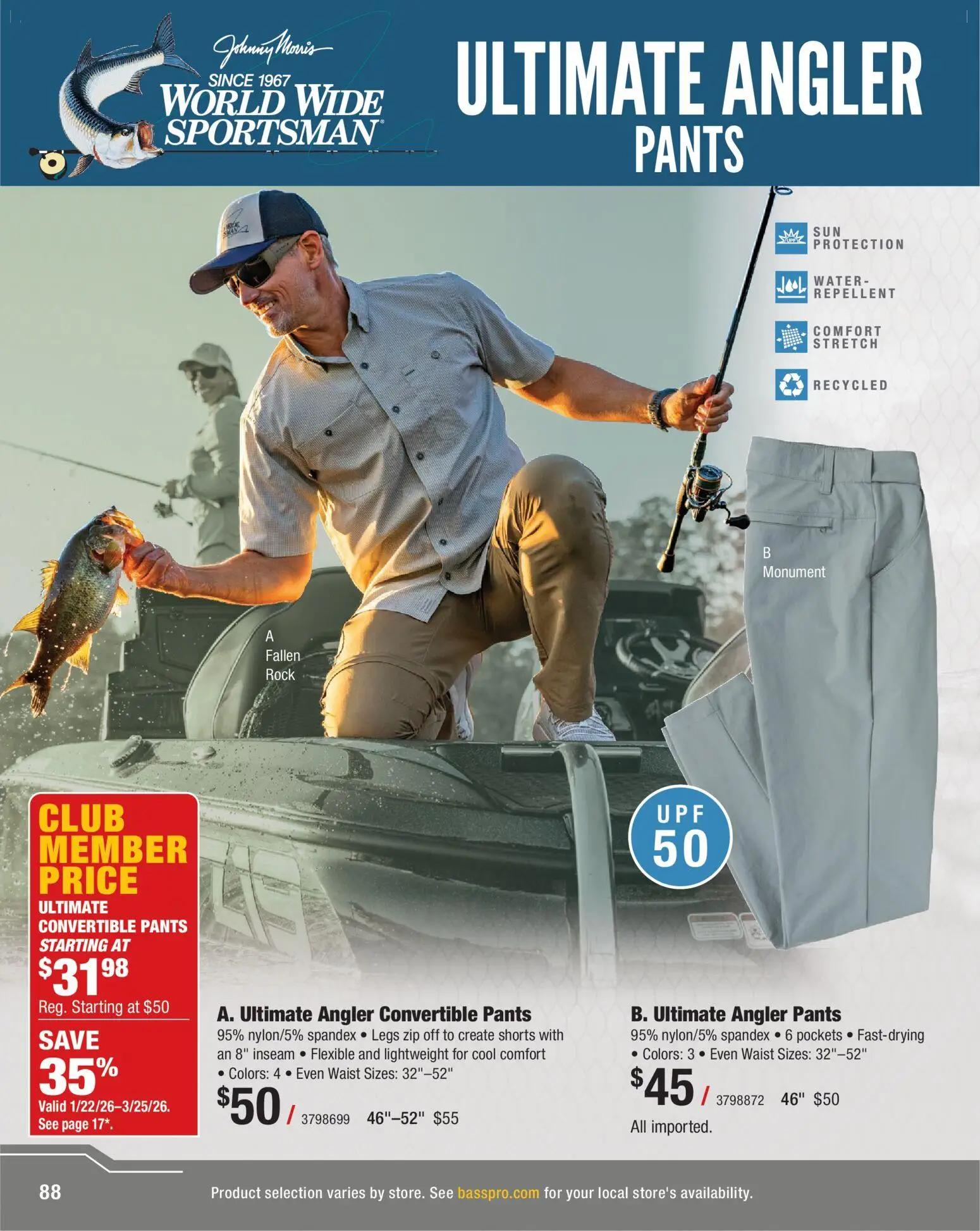 cabelas - Cabela's Spring Fishing Master 26 - from Thursday 01/22 2026 - page: 88
