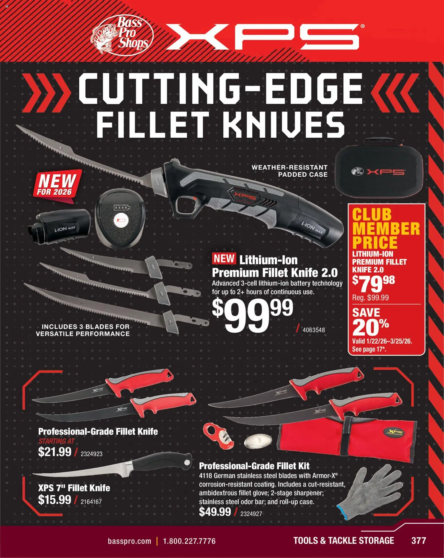 cabelas - Cabela's Spring Fishing Master 26 - from Thursday 01/22 2026 - page: 377