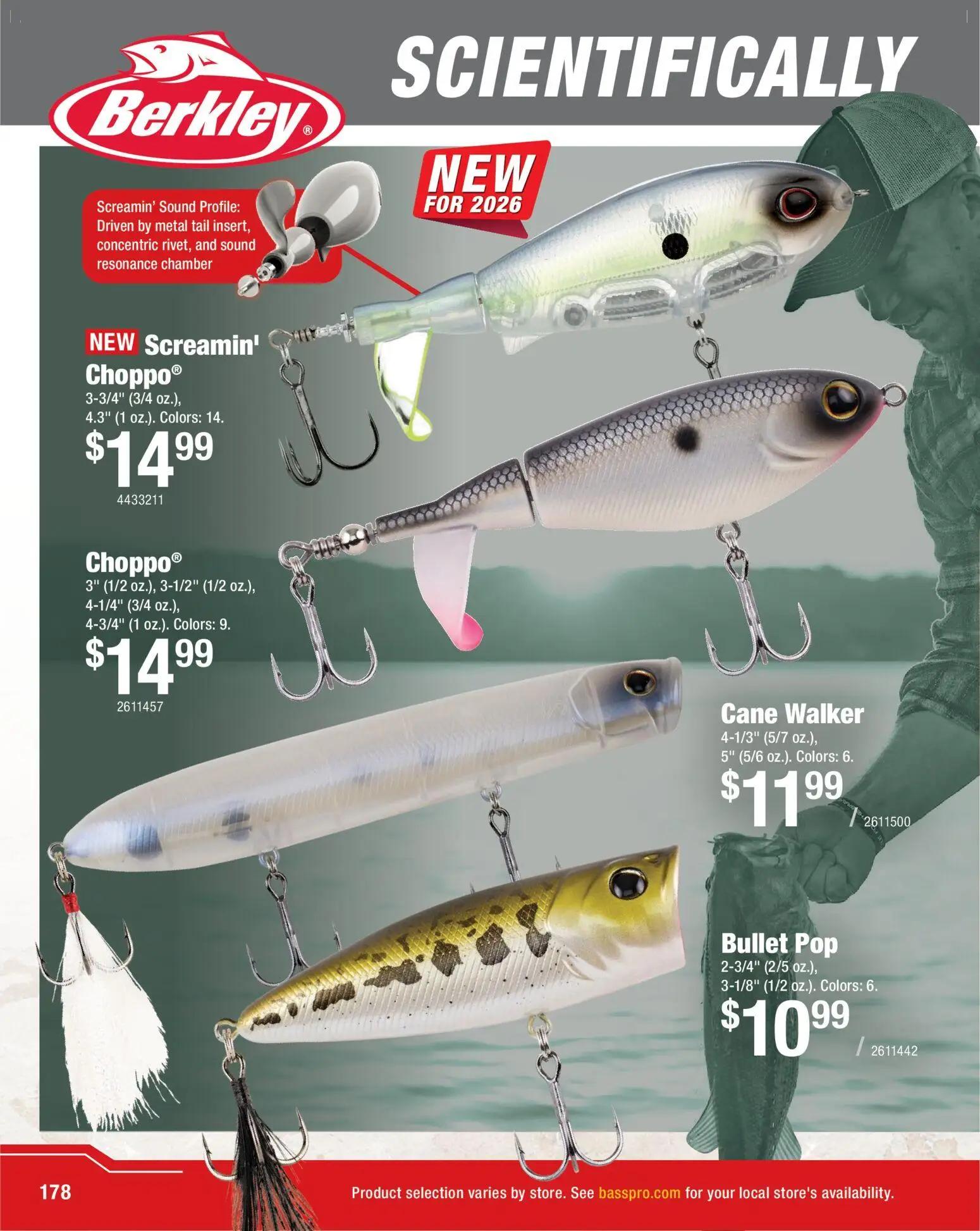 cabelas - Cabela's Spring Fishing Master 26 - from Thursday 01/22 2026 - page: 178