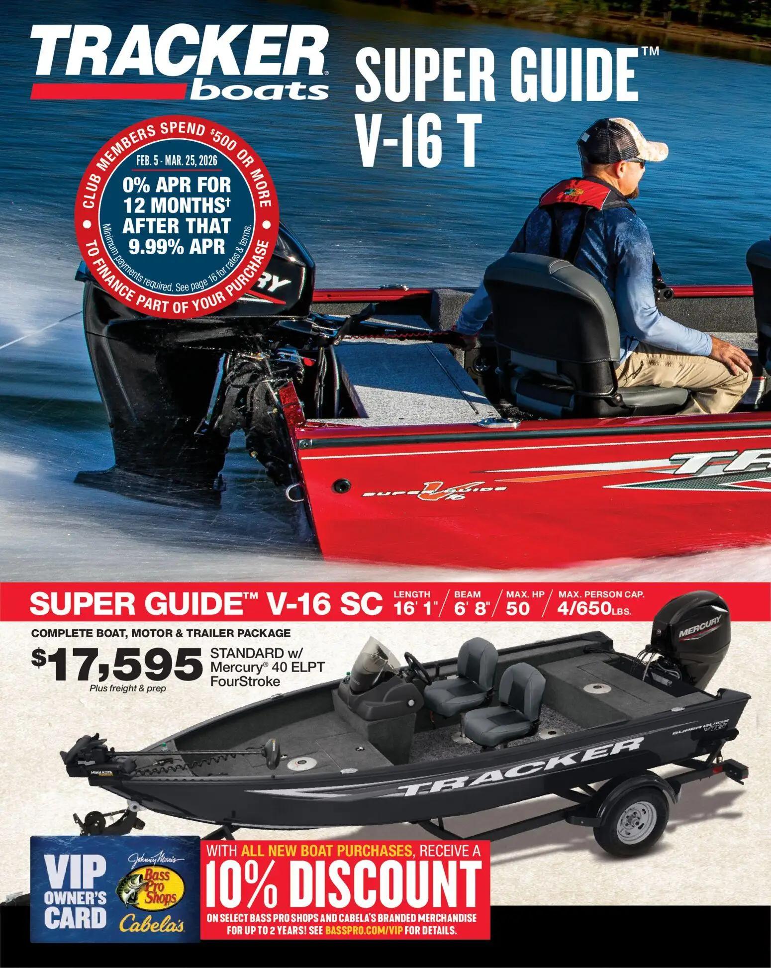 cabelas - Cabela's Spring Fishing Master 26 - from Thursday 01/22 2026 - page: 36
