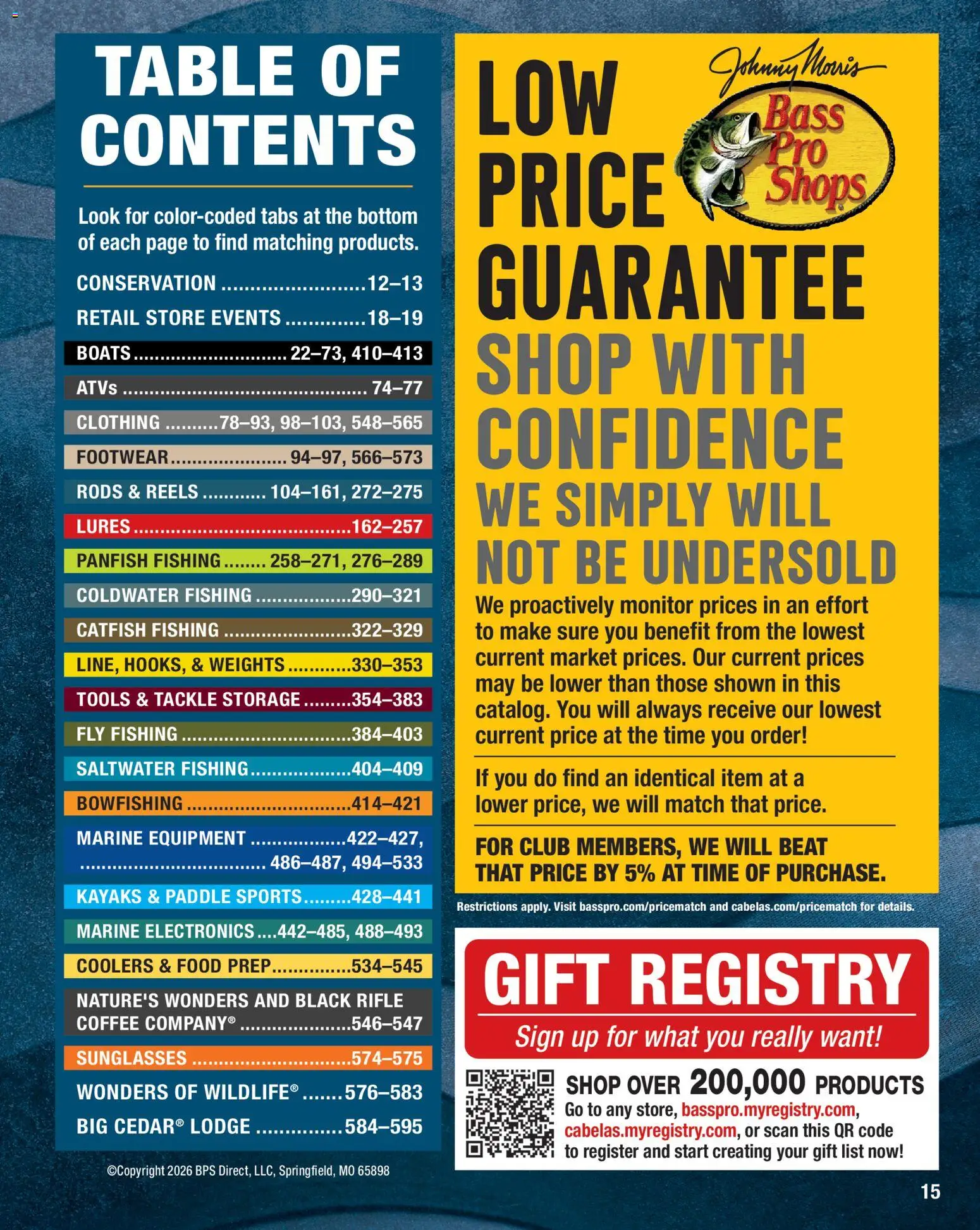 cabelas - Cabela's Spring Fishing Master 26 - from Thursday 01/22 2026 - page: 15