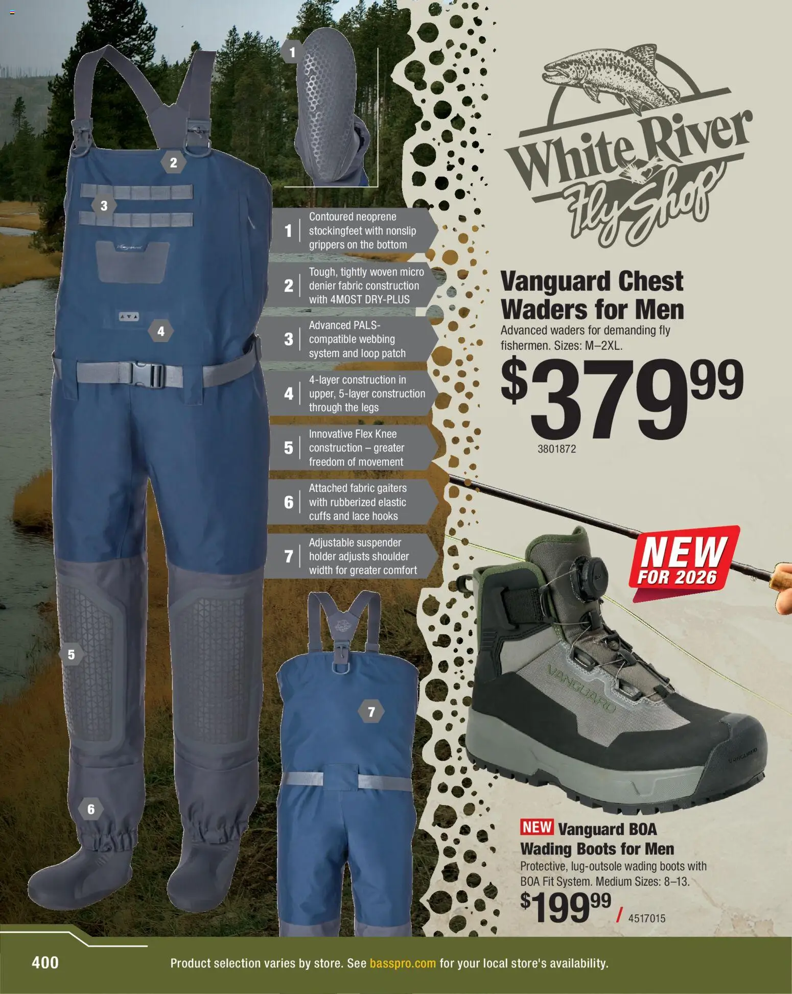 cabelas - Cabela's Spring Fishing Master 26 - from Thursday 01/22 2026 - page: 400