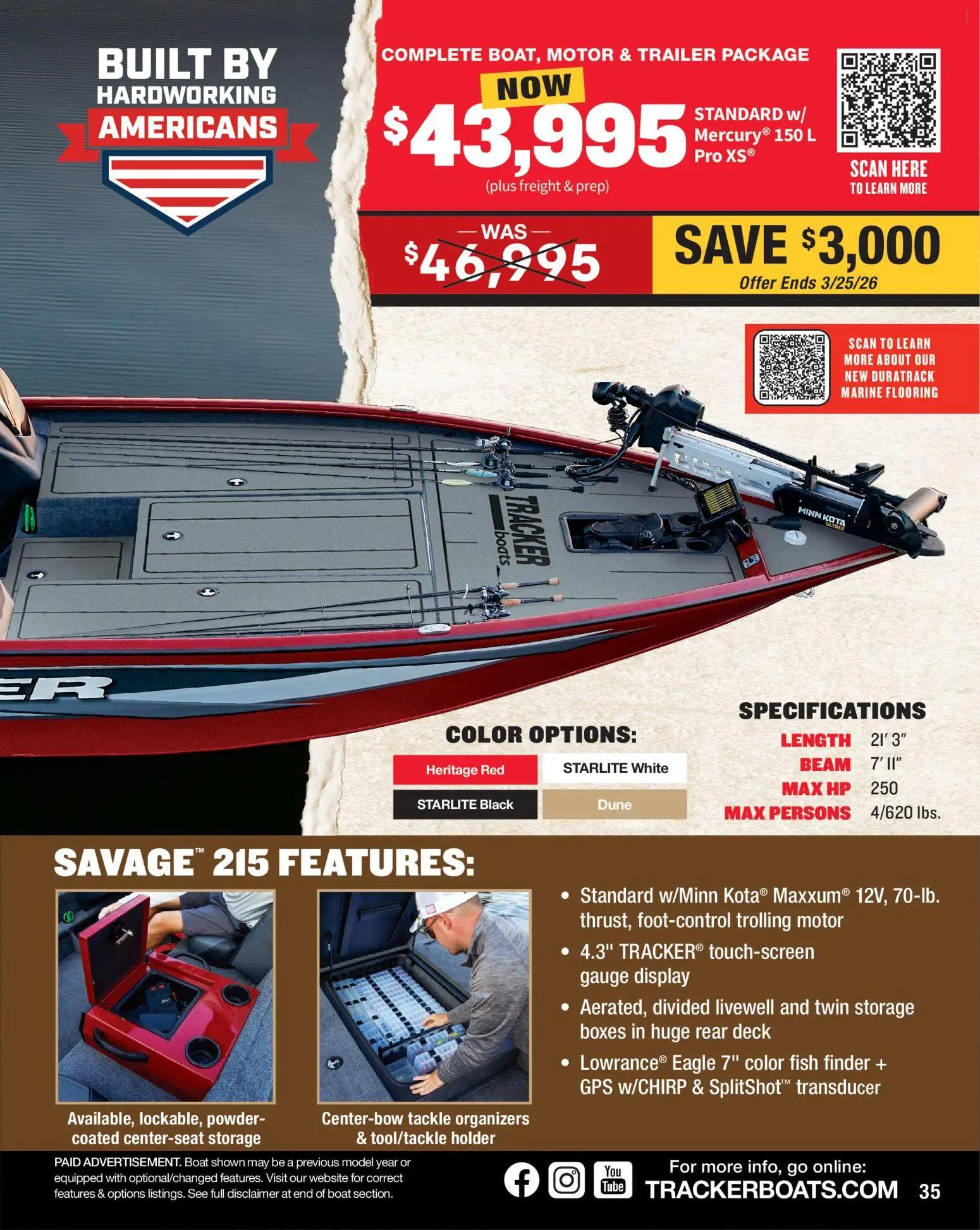 cabelas - Cabela's Spring Fishing Master 26 - from Thursday 01/22 2026 - page: 35