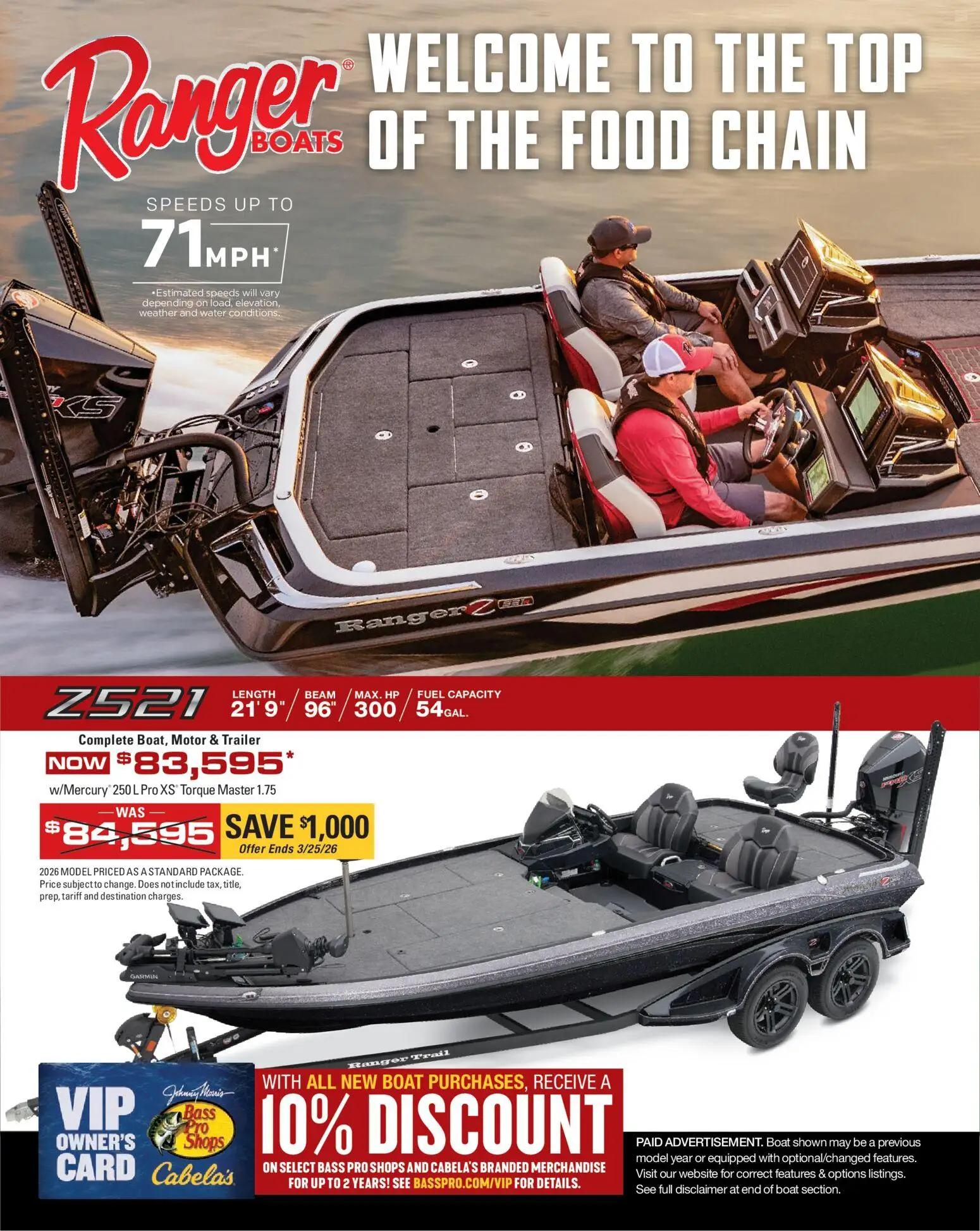 cabelas - Cabela's Spring Fishing Master 26 - from Thursday 01/22 2026 - page: 56