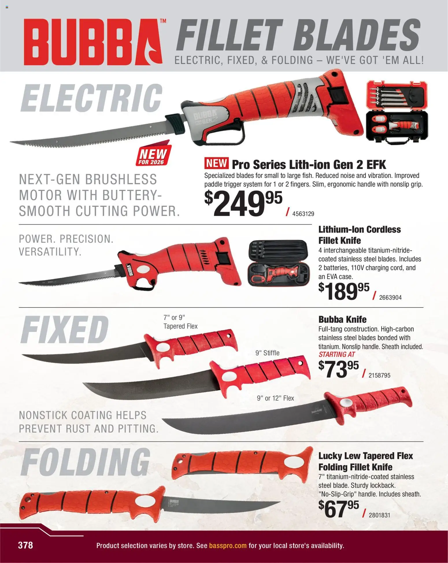 cabelas - Cabela's Spring Fishing Master 26 - from Thursday 01/22 2026 - page: 378