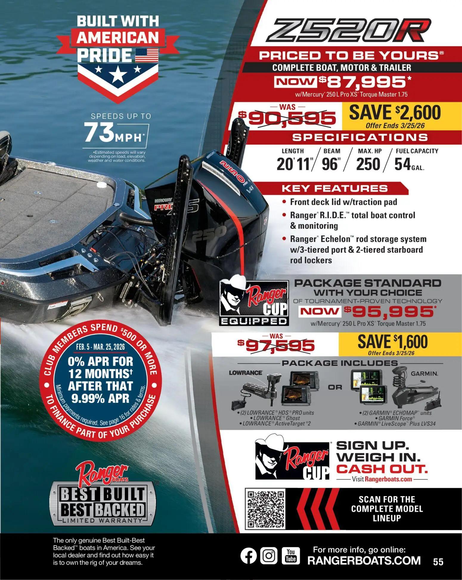 cabelas - Cabela's Spring Fishing Master 26 - from Thursday 01/22 2026 - page: 55