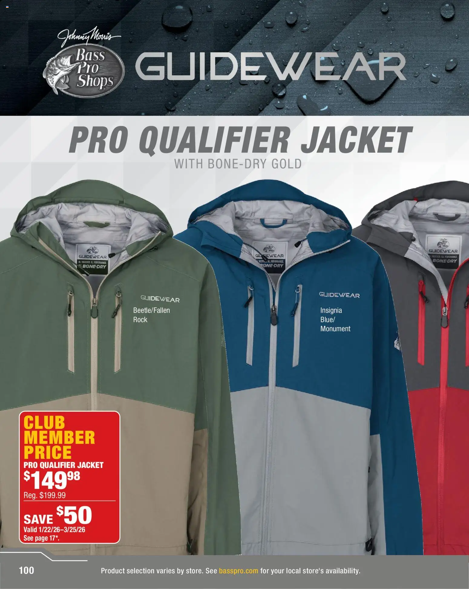 cabelas - Cabela's Spring Fishing Master 26 - from Thursday 01/22 2026 - page: 100