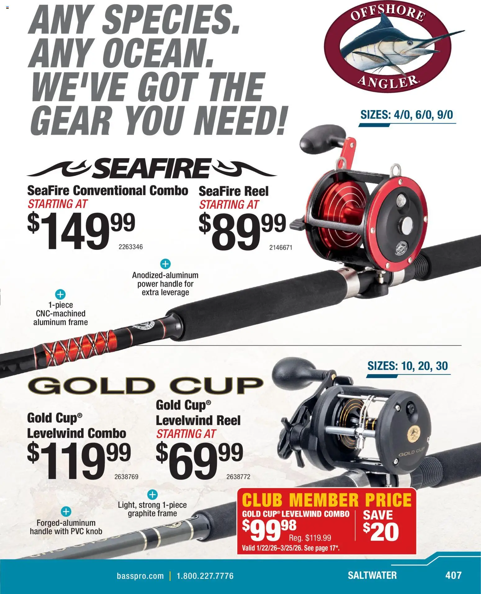 cabelas - Cabela's Spring Fishing Master 26 - from Thursday 01/22 2026 - page: 407