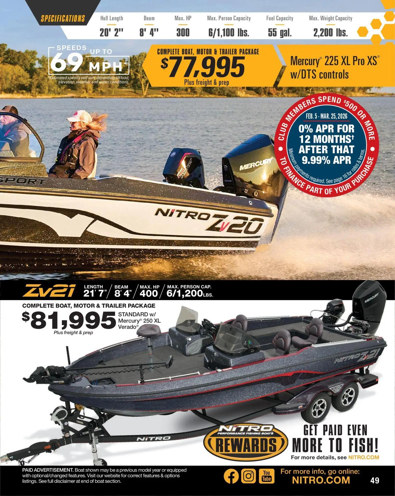 cabelas - Cabela's Spring Fishing Master 26 - from Thursday 01/22 2026 - page: 49