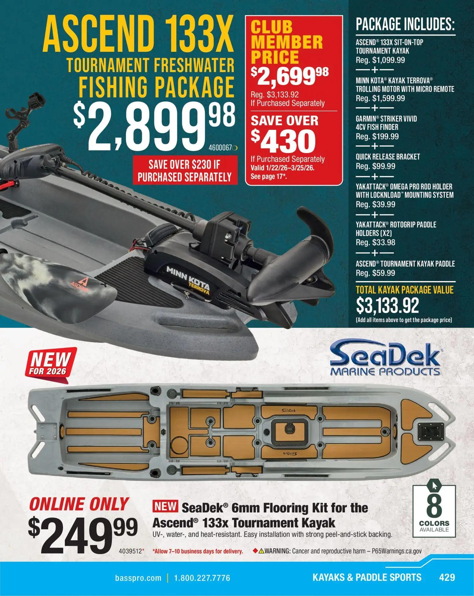 cabelas - Cabela's Spring Fishing Master 26 - from Thursday 01/22 2026 - page: 429