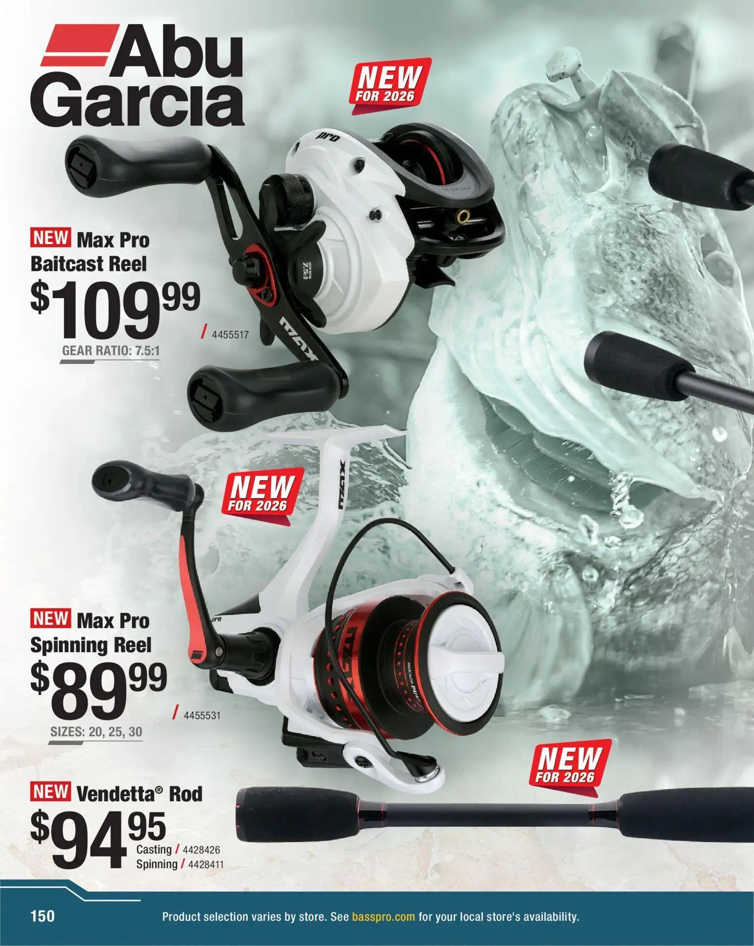 cabelas - Cabela's Spring Fishing Master 26 - from Thursday 01/22 2026 - page: 150