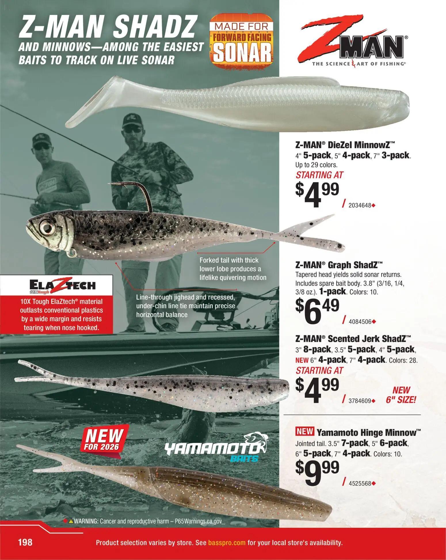 cabelas - Cabela's Spring Fishing Master 26 - from Thursday 01/22 2026 - page: 198