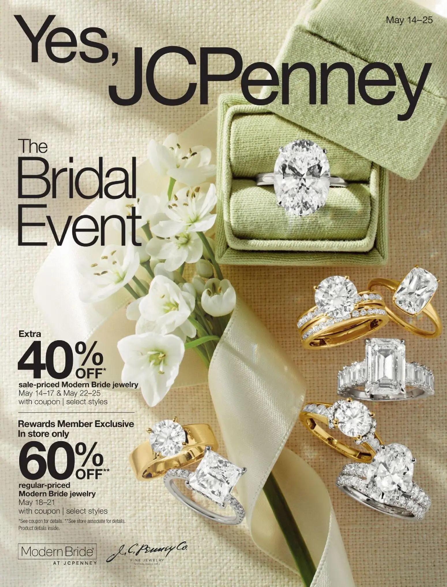 jcpenney - JCPenney The Bridal Event - 05/14 - 05/25 2026