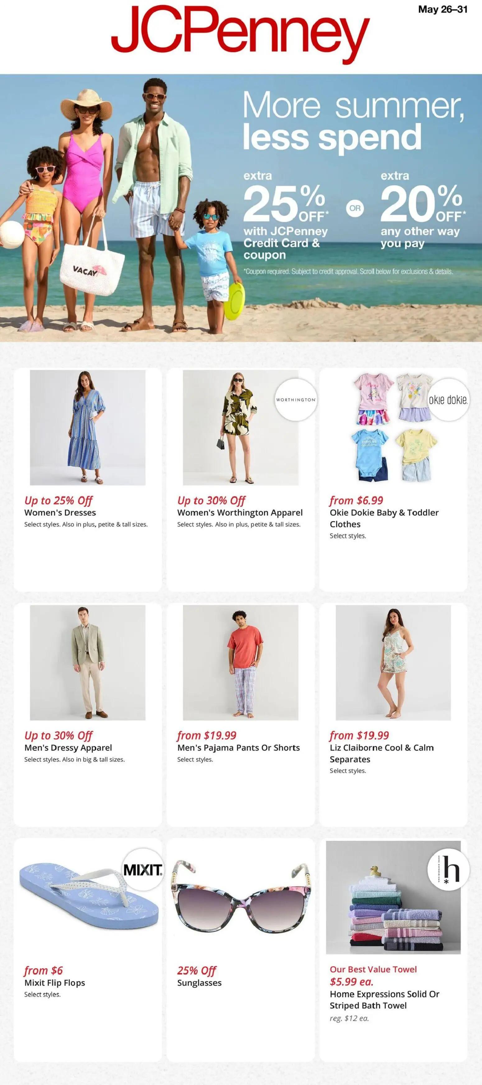 jcpenney - JCPenney Weekly Ad - 05/26 - 05/31 2026 - page: 1
