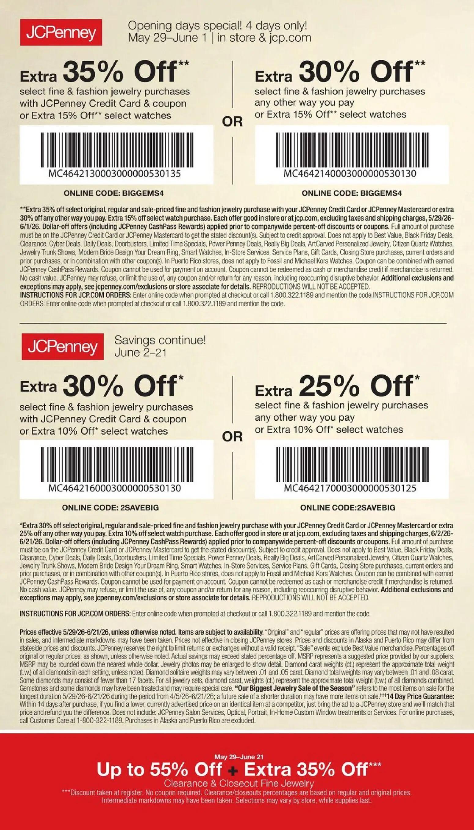 jcpenney - JCPenney Our Biggest Jewelry Sale of the Season - 05/29 - 06/21 2026 - page: 26