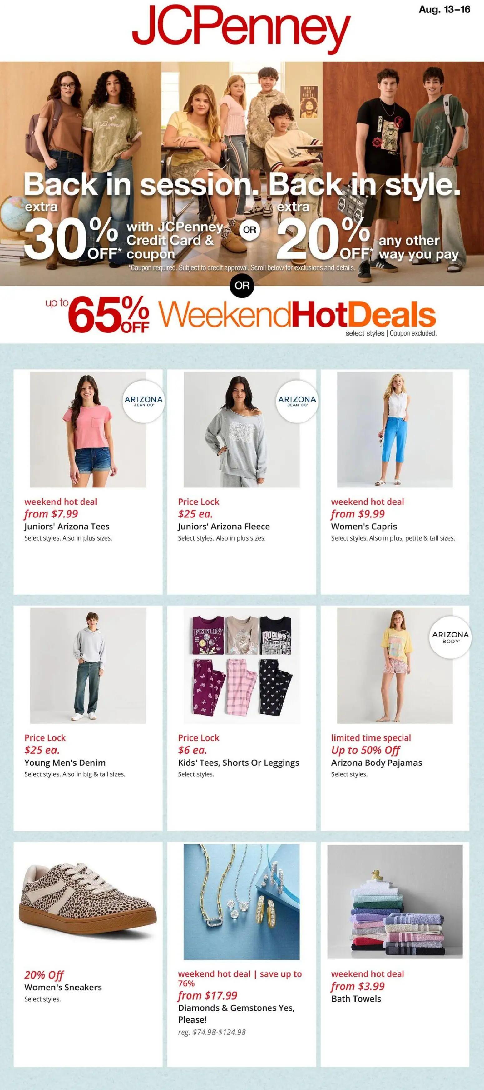 jcpenney - JCPenney Weekly Ad - 08/13 - 08/16 2026