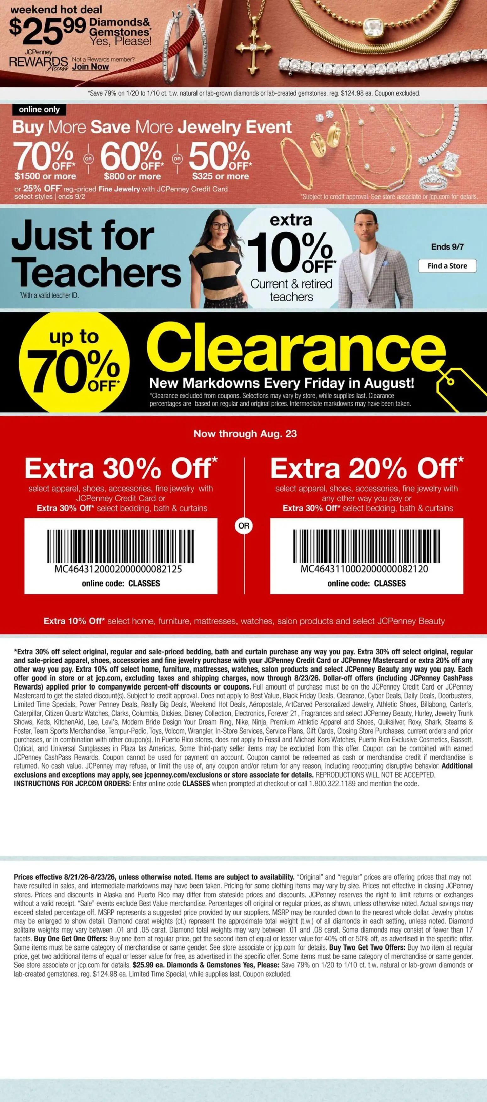 jcpenney - JCPenney Ad - 08/21 - 08/23 2026 - page: 7