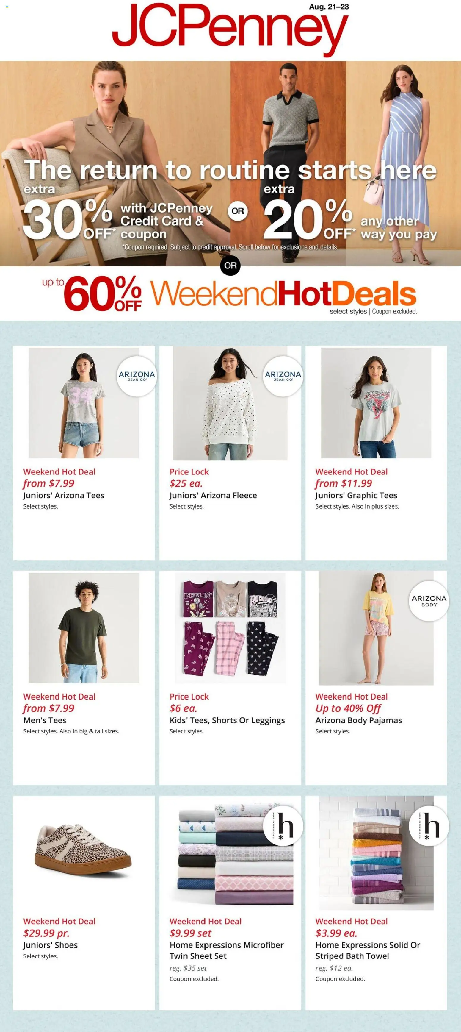 jcpenney - JCPenney Ad - 08/21 - 08/23 2026