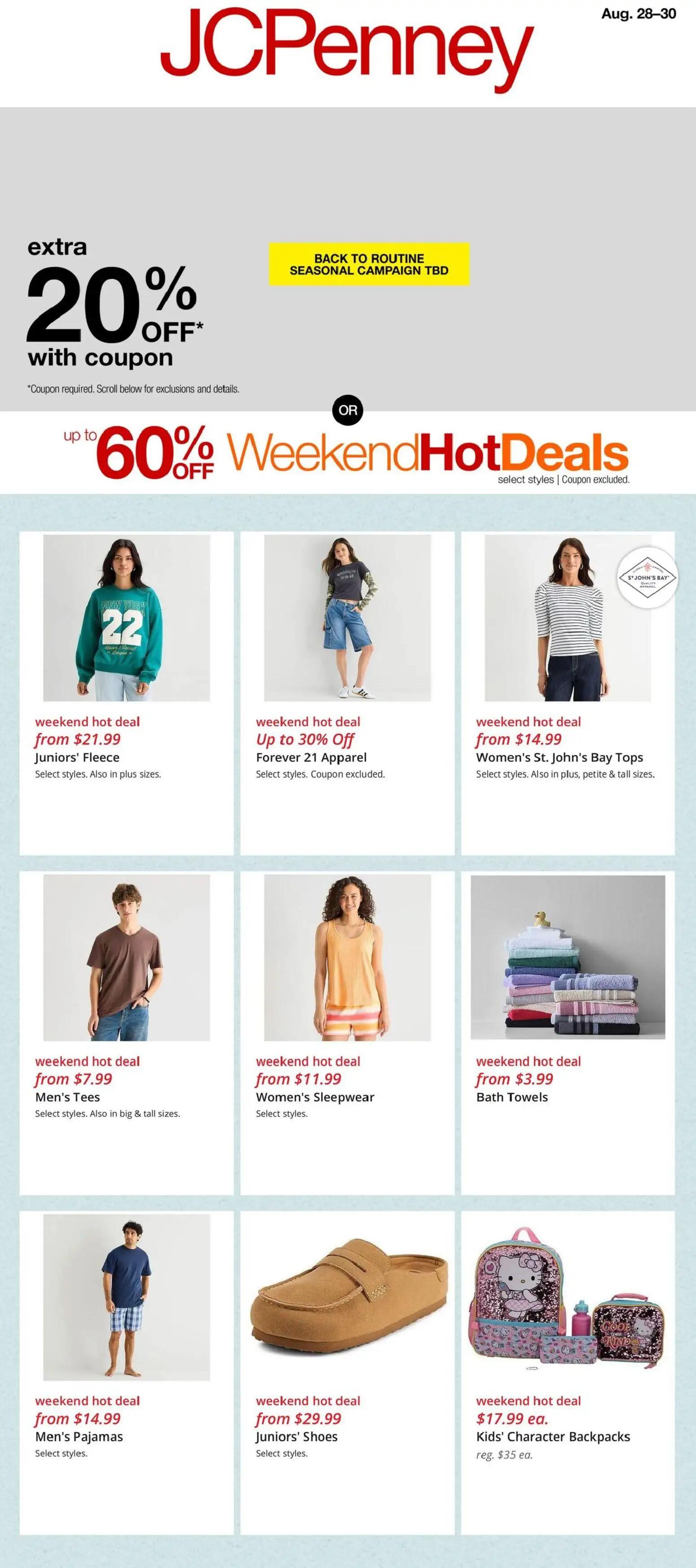 jcpenney - JCPenney Weekly Ad - 08/24 - 08/30 2026