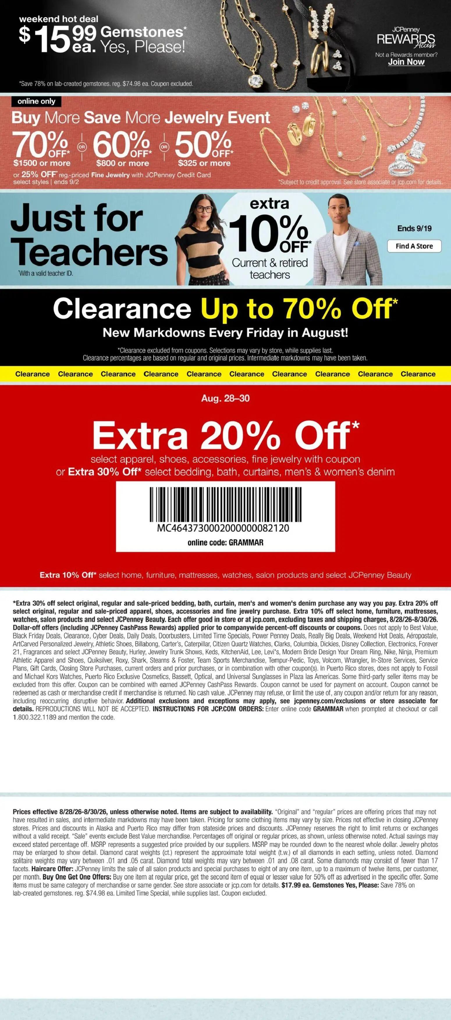 jcpenney - JCPenney Ad - 08/28 - 08/30 2026 - page: 6